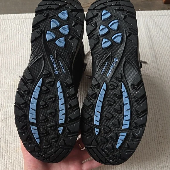 Columbia Newton Ridge Plus Waterproof Hiking Boots Women's size 8.5 Gray - Picture 6 of 7